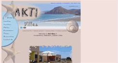 Desktop Screenshot of akti-villas.gr